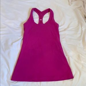 Lululemon magenta racerback tank